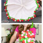 Rose Flower Bouquet Blanket Free Crochet Pattern and Video Tutorial