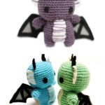 Baby Dragon Amigurumi Free Crochet Pattern