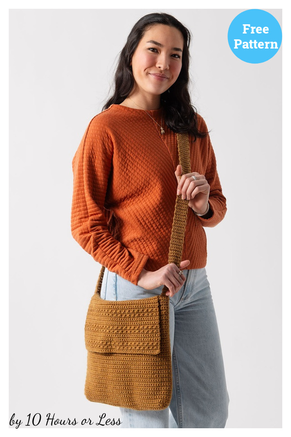 Casual Carryall Bag Free Crochet Pattern