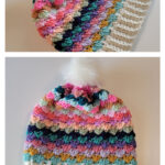 First Crush Slouchy Hat Free Crochet Pattern and Video Tutorial