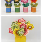 Flower Bouquet Free Crochet Pattern