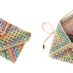 Granny Square Book Sleeve Free Crochet Pattern