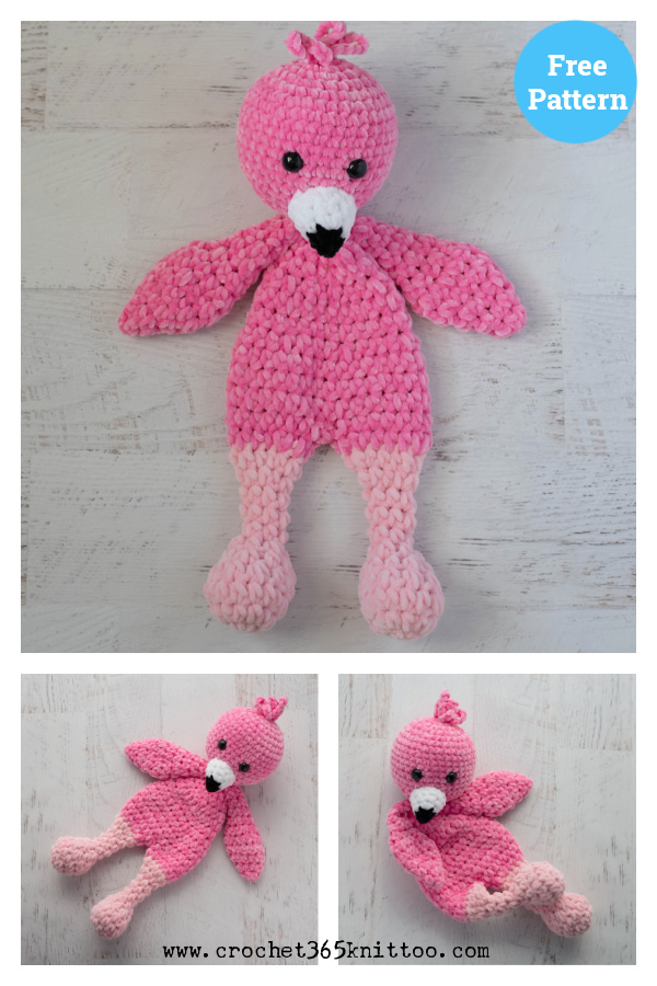 Flamingo Snuggler Free Crochet Pattern