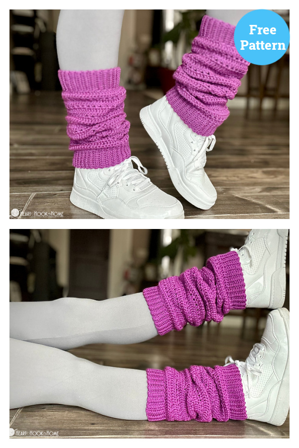 Leg Warmers Free Crochet Pattern 